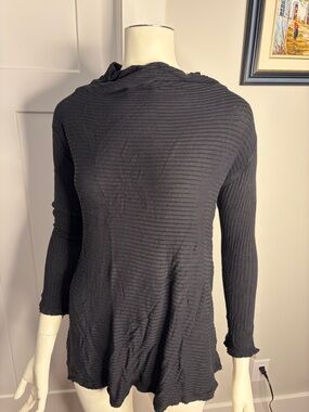 Black We the Free Free People tunic size medium oversize.